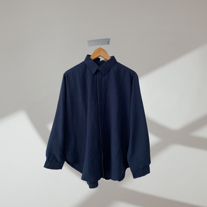 AIRA Shirt in Midnight Blue