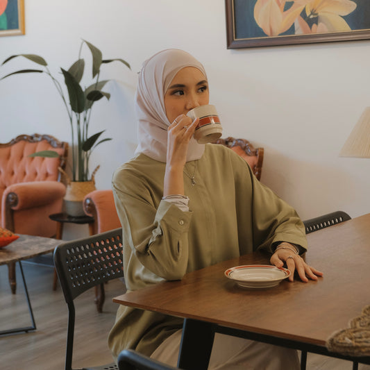 ILIA Flowy Shirt in Green Tea