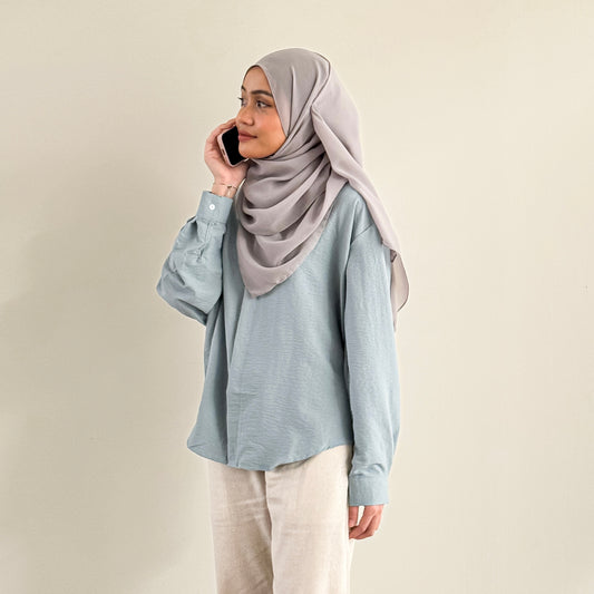 AIRA Shirt in Icy Blue