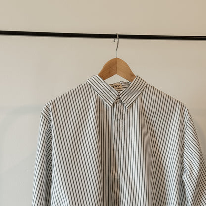 Zara Striped Shirt in Black